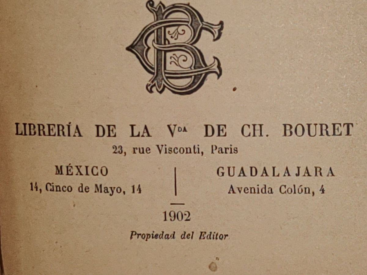 196- Física - J. Langlebert. Librería De La Vda. De Ch. Bouret, 1902