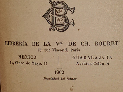 196- Física - J. Langlebert. Librería De La Vda. De Ch. Bouret, 1902