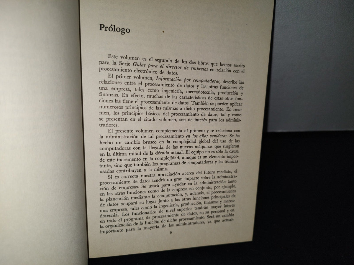 195- La Administración Del Procesamiento De Datos - Richar G. Canning