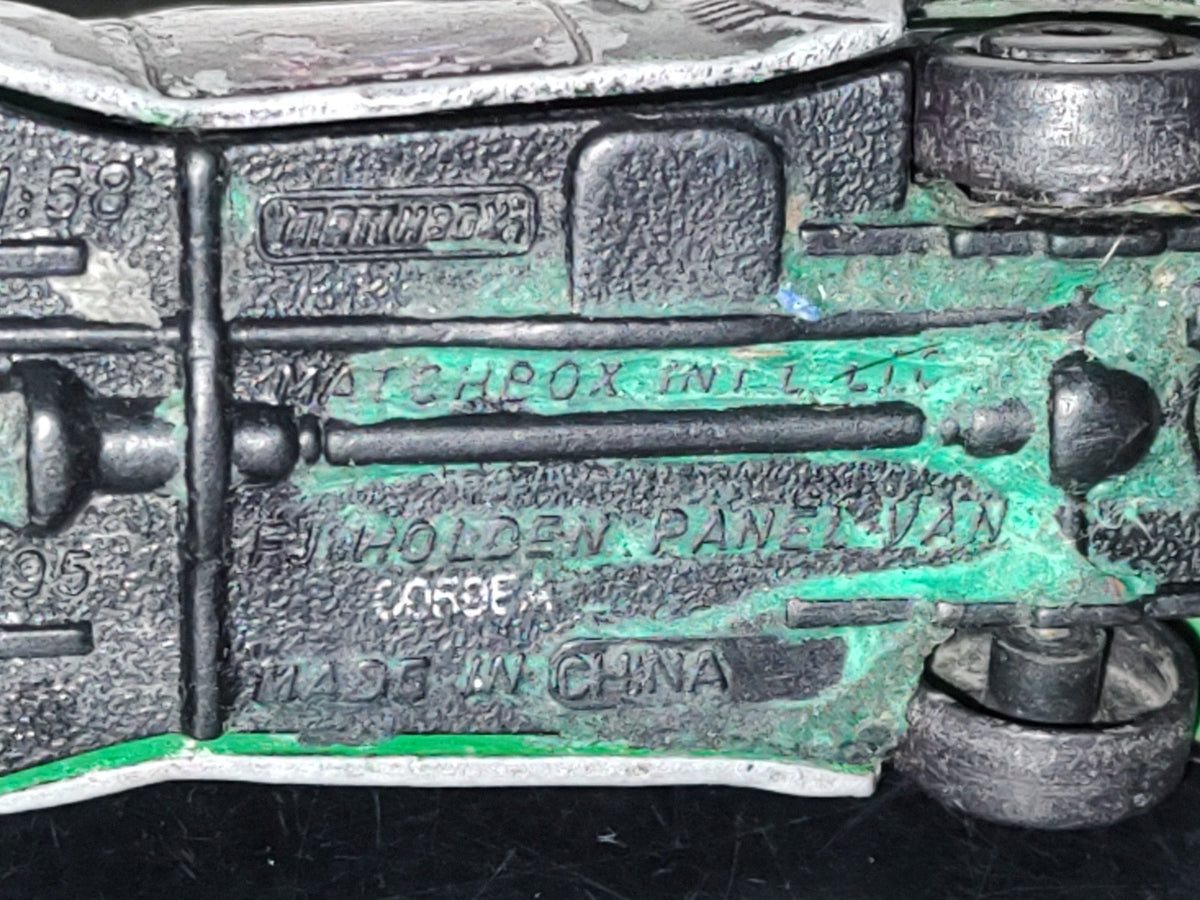 A5- Carrito Matchbox. Fj Holden Panel Van - 1995