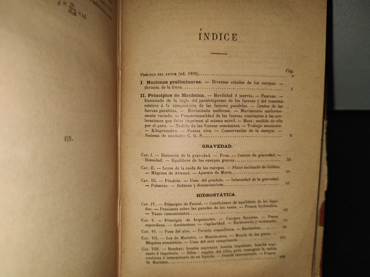 196- Física - J. Langlebert. Librería De La Vda. De Ch. Bouret, 1902