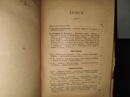 196- Física - J. Langlebert. Librería De La Vda. De Ch. Bouret, 1902