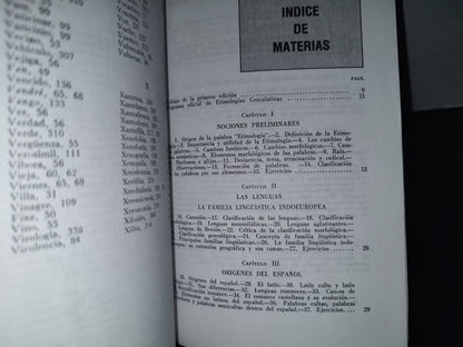 158- Etimologías Grecolatinas - Agustín Mateos Muñoz - Editorial Esfinge, 1993