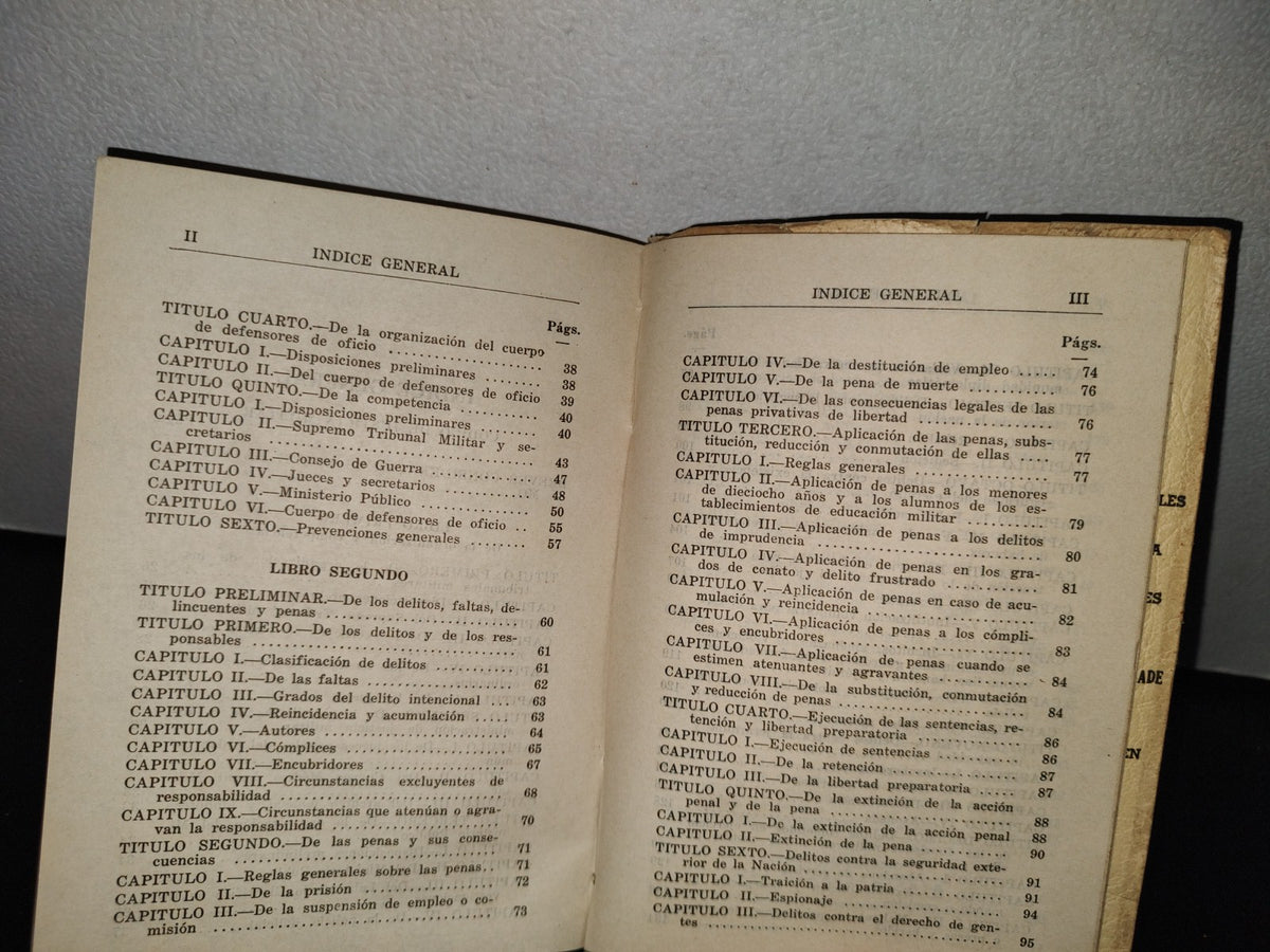 64- Código Mexicano De Justicia Militar - Manuel Andrade - Editorial: Información Aduanera De México 1942