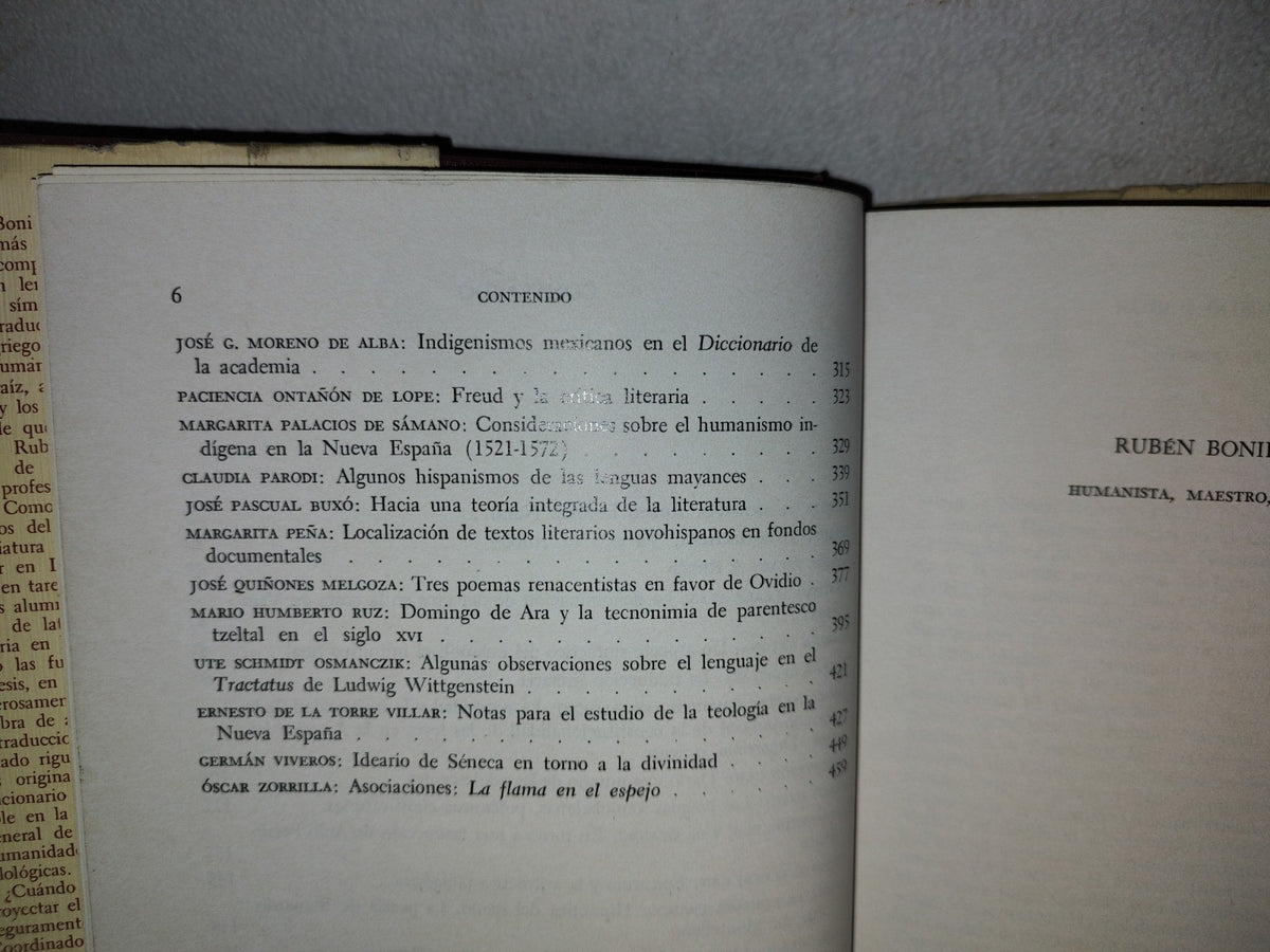 57- Studia Humanitatis. Homenaje A Rubén Bonifacio Nuño - Primera Edición: 1987