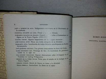 57- Studia Humanitatis. Homenaje A Rubén Bonifacio Nuño - Primera Edición: 1987