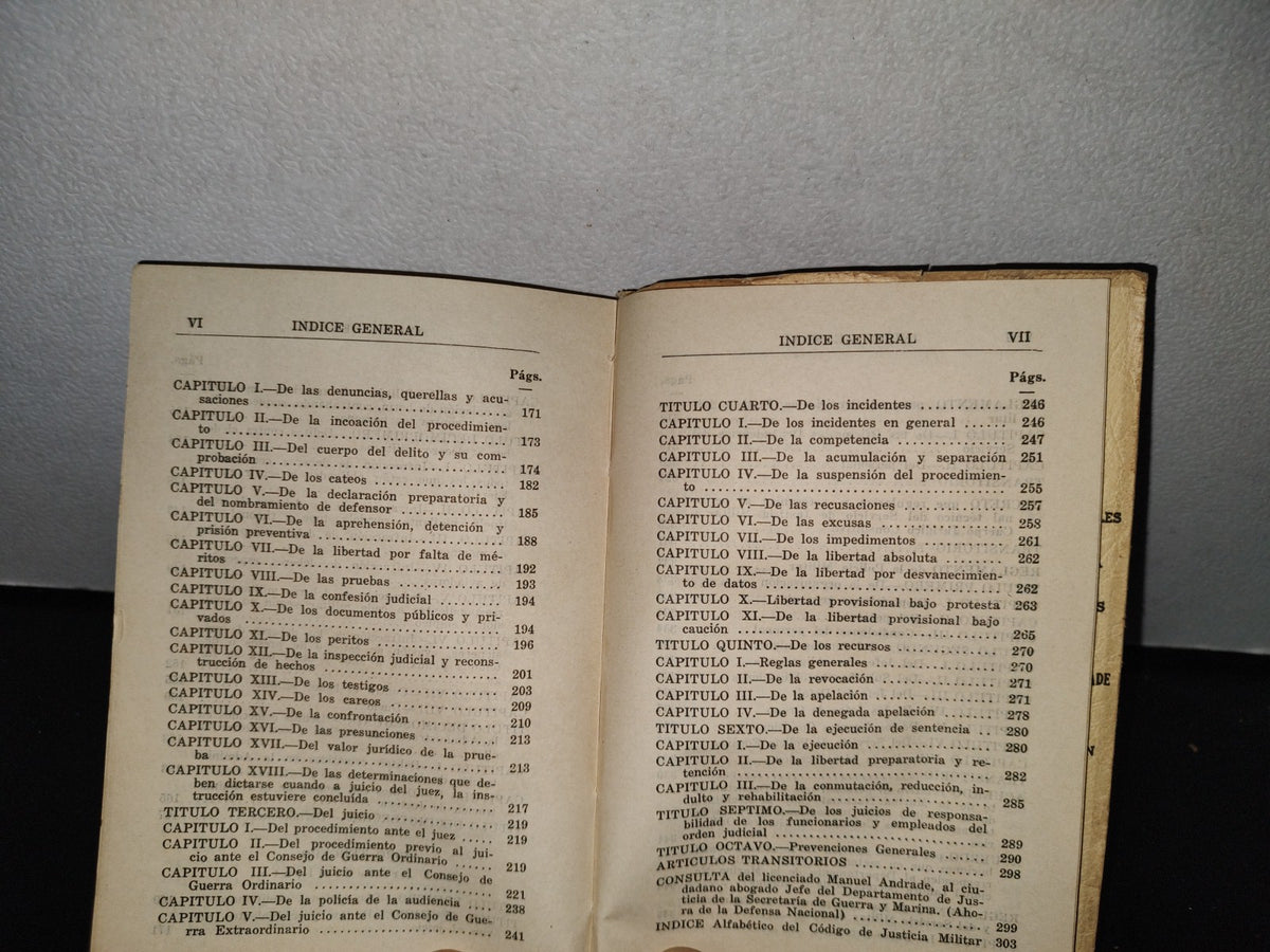 64- Código Mexicano De Justicia Militar - Manuel Andrade - Editorial: Información Aduanera De México 1942