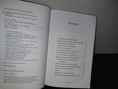 80- El Libro De Reencarnación De Zolar. Cómo Descubrir Sus Vidas Pasadas - 1A. Ed. 1997