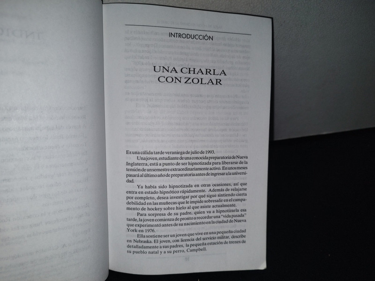 80- El Libro De Reencarnación De Zolar. Cómo Descubrir Sus Vidas Pasadas - 1A. Ed. 1997