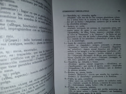 158- Etimologías Grecolatinas - Agustín Mateos Muñoz - Editorial Esfinge, 1993