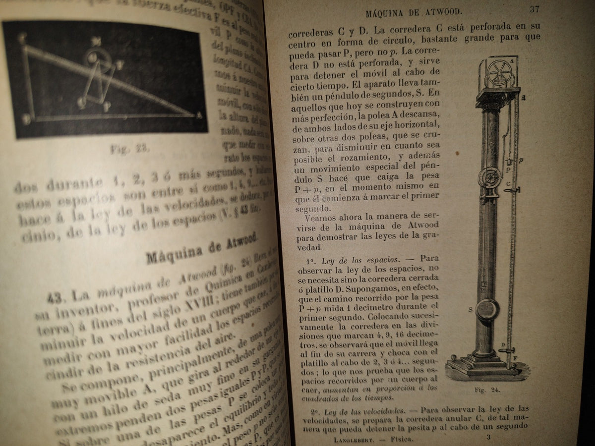 196- Física - J. Langlebert. Librería De La Vda. De Ch. Bouret, 1902