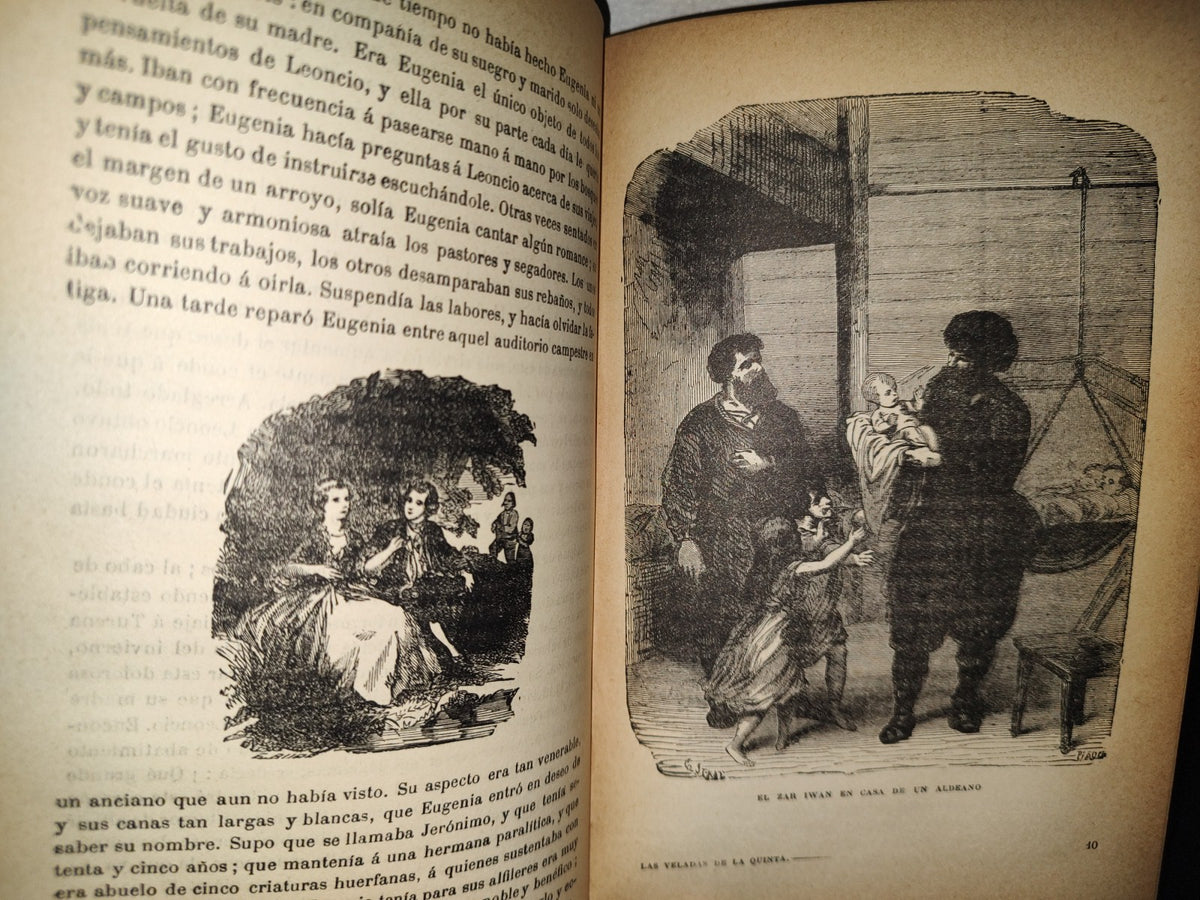 211- Las Veladas De La Quinta - Madame De Genlís - París, Garnier Hermanos, Libreros-Editores, 1900'S