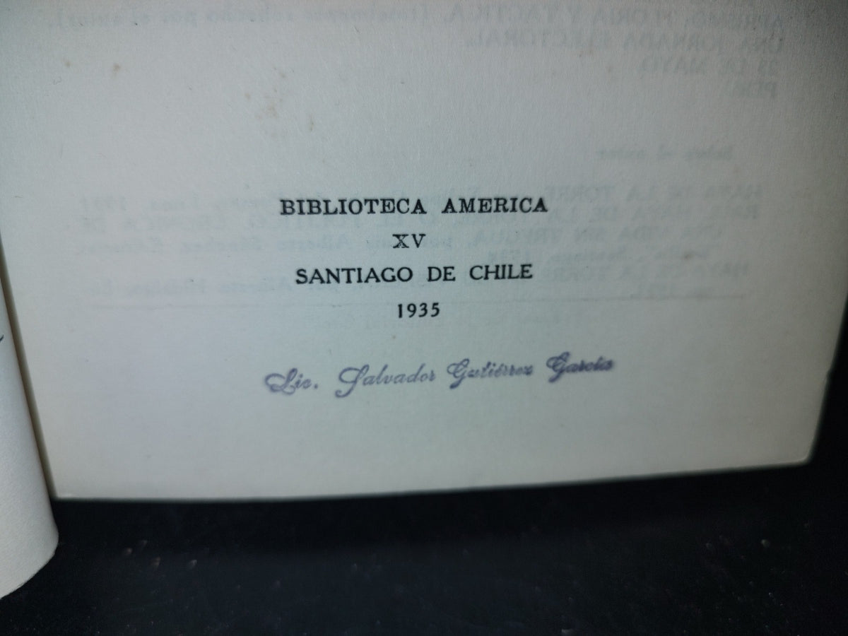 65- ¿A Dónde Va Indoamérica? - Víctor Raúl Haya De La Torre - 1935