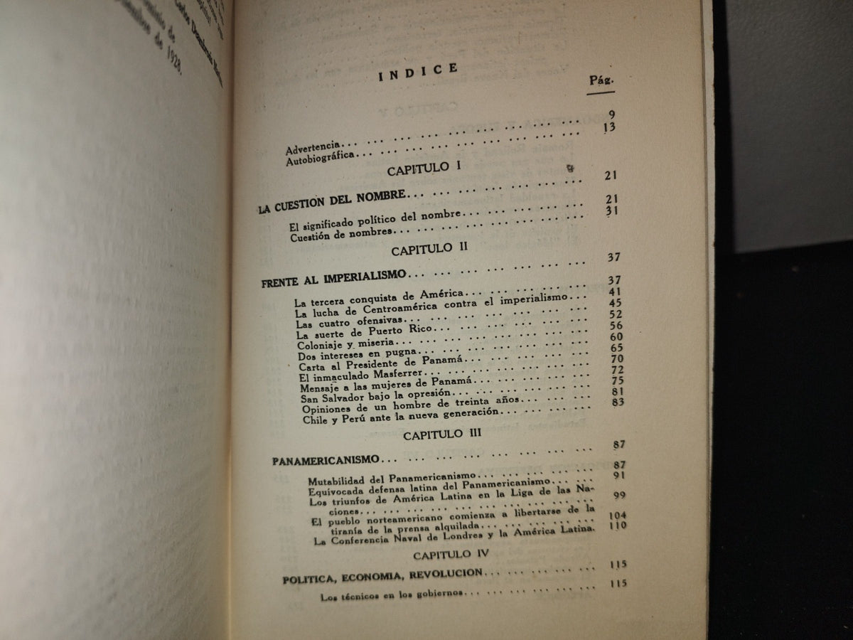 65- ¿A Dónde Va Indoamérica? - Víctor Raúl Haya De La Torre - 1935