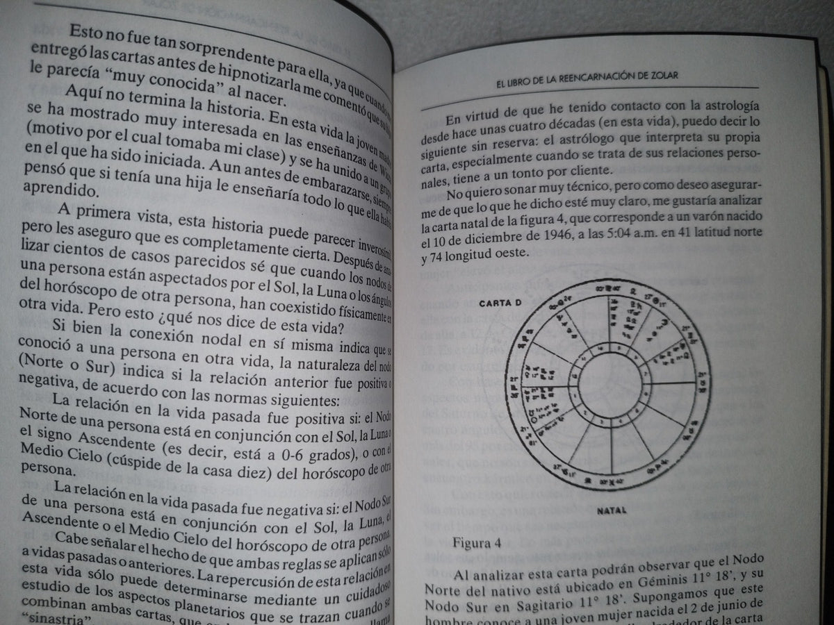 80- El Libro De Reencarnación De Zolar. Cómo Descubrir Sus Vidas Pasadas - 1A. Ed. 1997