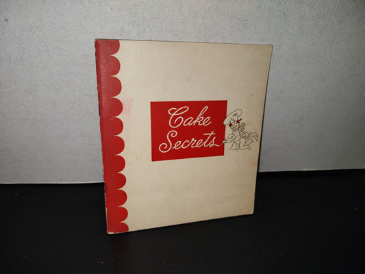 151- Antiguo Libro De Pasteleles. Ancient Cooking Booklet. Cake Secrets - General Foods Corp. Ptd. In U.S.A. - 1941