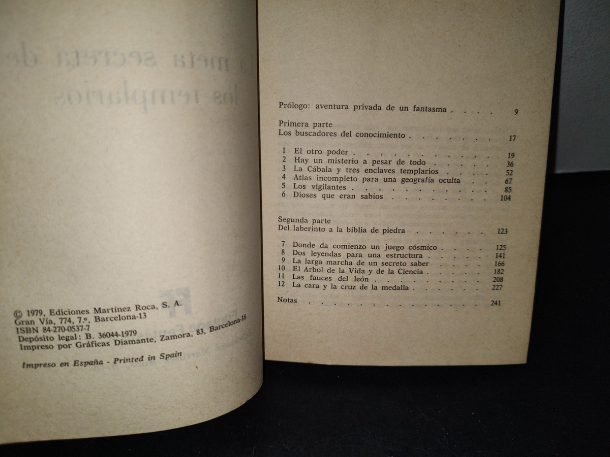 75- La Meta Secreta De Los Templarios - Juan G. Atienza - 1979