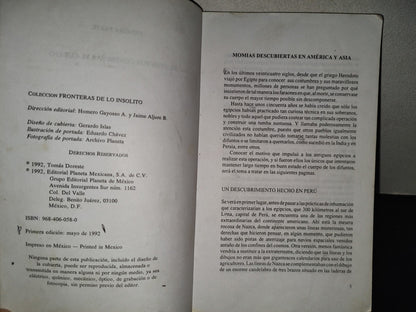 201- Los Faraones, ¿Listos Para Resucitar? - Tomás Doreste. Editorial Planeta Mexicana. 1A. Ed. 1992