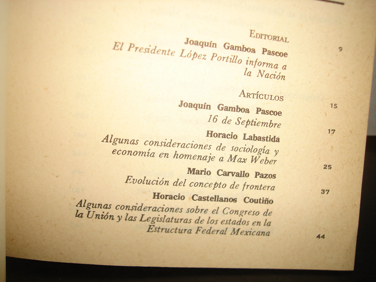 24- Senado Mexicano. Volumen Iv, Junio-Noviembre 1980 - Números 16-17