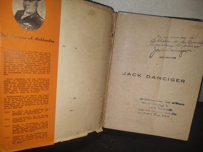 23- Jack Danciger. Su Vida Y Su Obra - General Richkarday - 1961 - Firmado