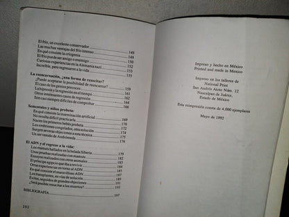 201- Los Faraones, ¿Listos Para Resucitar? - Tomás Doreste. Editorial Planeta Mexicana. 1A. Ed. 1992