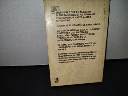 57- Sasquatch. Enigma Antropológico - Renzo Cantagalli - Primera Edición 1979
