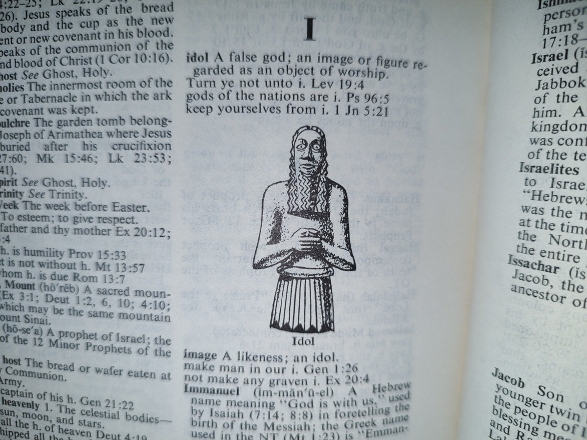 202- The Holy Bible. Dictionary-Concordance. Old And New Testaments In The King James Version. Omega Publishing House, 1970