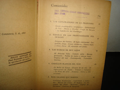 4- Historia De Los Océanos - John Scott Douglas - 1953