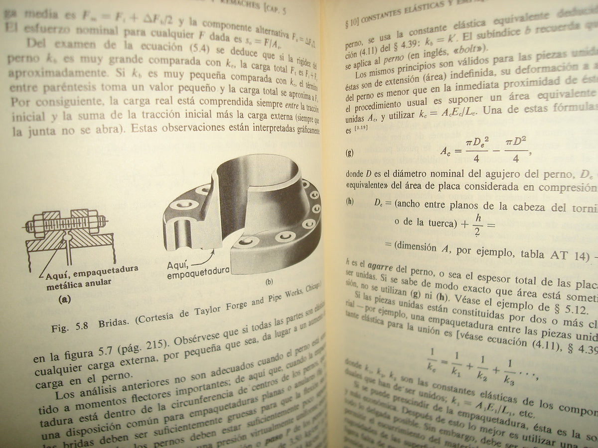 161- Diseño De Elementos De Máquinas - Virgil Moring Faires - Montaner Y Simon, S. A. 1970
