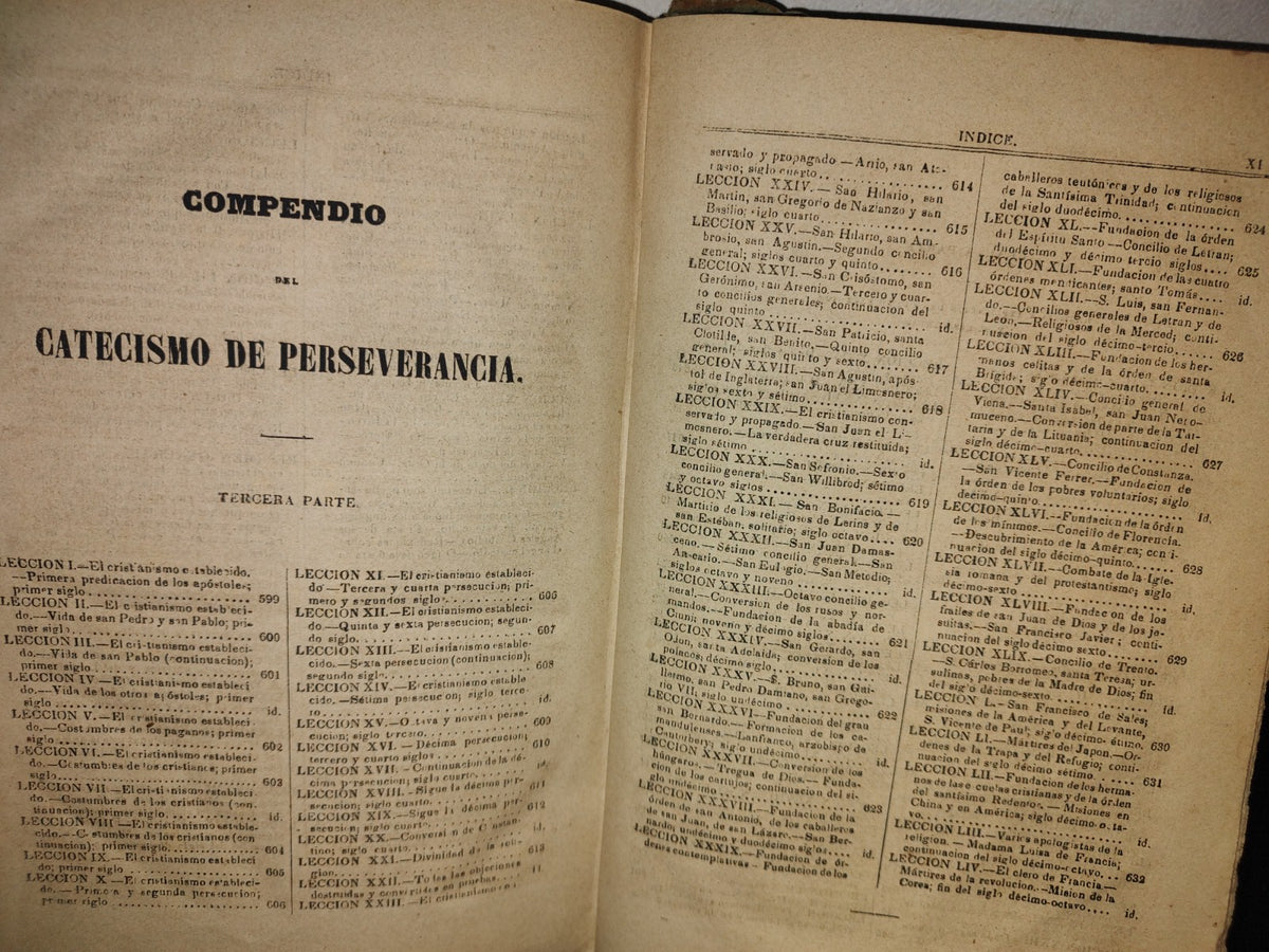 65- Catecismo De Perseverancia - Abate J. Gaume - Tomo Segundo - 1853