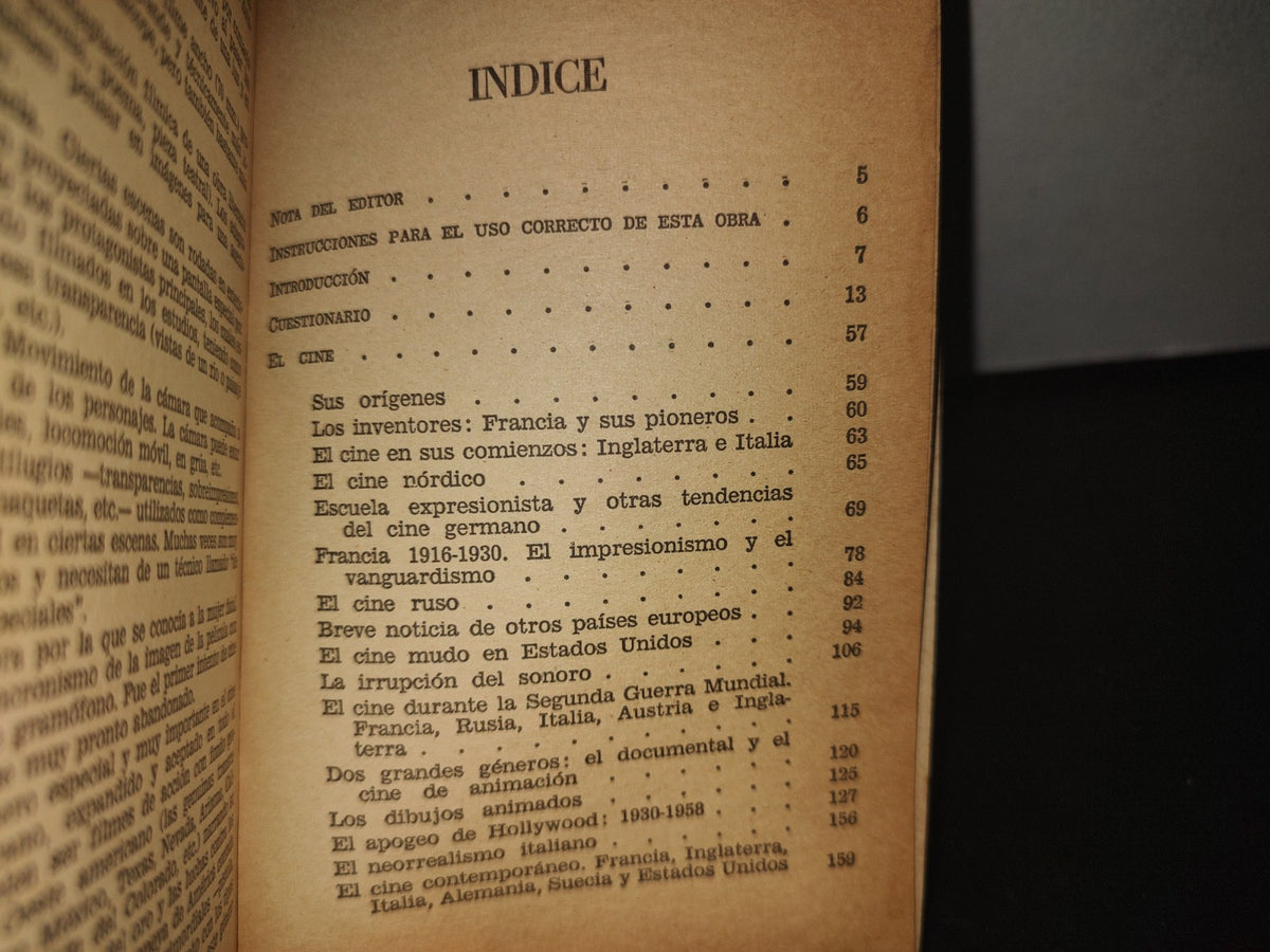 66- El Cine - Juan José Barreneche - Primera Edición 1971