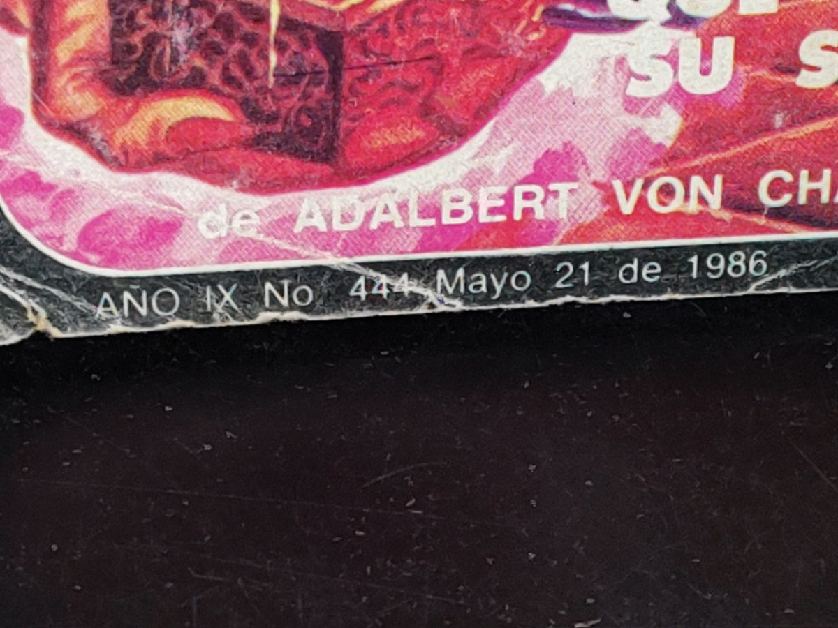 68- Novelas Inmortales. El Hombre Que Vendió Su Sombra. Adalbert Von Chamisso, No. 444 - 1986