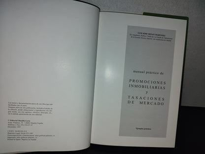 209- Manual Práctico De Promoción Inmobiliaria Y Tasaciones De Mercado, José Silvan Martínez