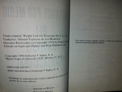 167- Baje De Peso Por Medio De Análisis Transaccional - Frank J. Bruno