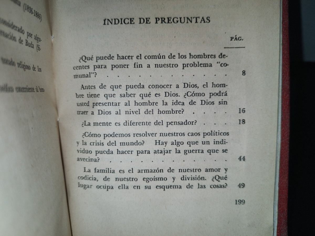 80- Vivir De Instante En Instante. 7 Conferencias De Krishnamurti - Editorial Krishnamurti 1953