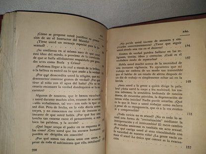 80- Vivir De Instante En Instante. 7 Conferencias De Krishnamurti - Editorial Krishnamurti 1953