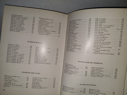 91- El Libro De La Cocina - Colette Lelou - Ediciones Danae 1969