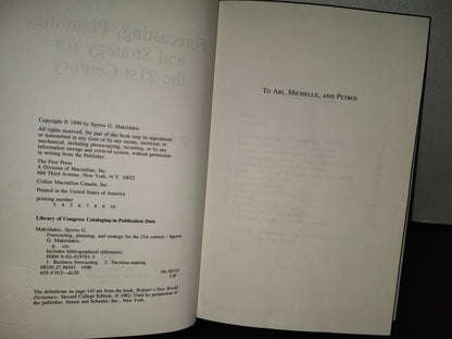 158- Forecasting, Planning, And Strategy For The 21St Century - Spyros G. Makridakis