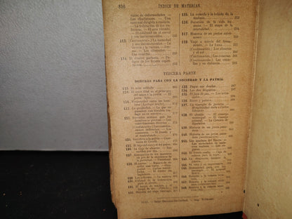 60- El Primer Año De Lectura Corriente Moral - M. Guyau - 1923