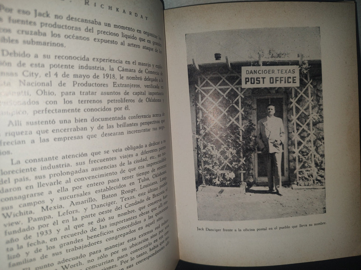 23- Jack Danciger. Su Vida Y Su Obra - General Richkarday - 1961 - Firmado