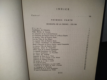 92- Guadalajara Capitalina Y Su Cuarto Centenario - Luis Páez Brotchie - Edición Del H. Ayuntamiento Constitucional. Guadalajara, Jal., 1961