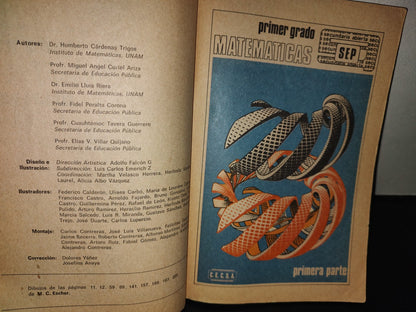 209- Primer Grado. Matemáticas Sep. Primera Parte. C.E.C.S.A. - Primera Edición 1974