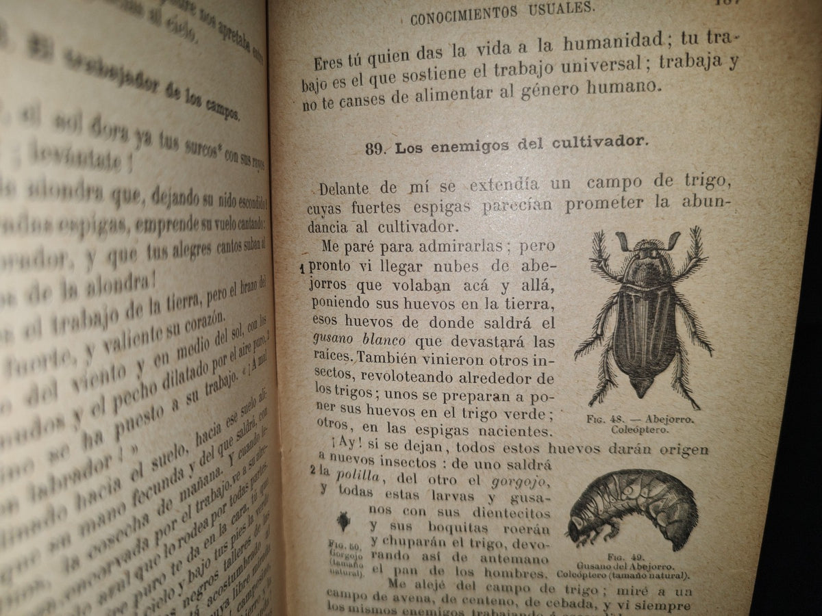 60- El Primer Año De Lectura Corriente Moral - M. Guyau - 1923