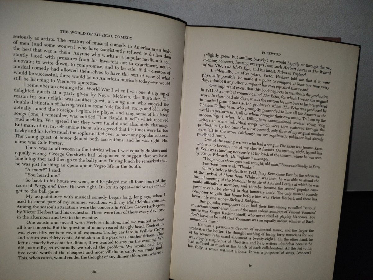 188- The World Of Musical Comedy. The Story Of The American Musical Stage... - Stanley Green - 1962