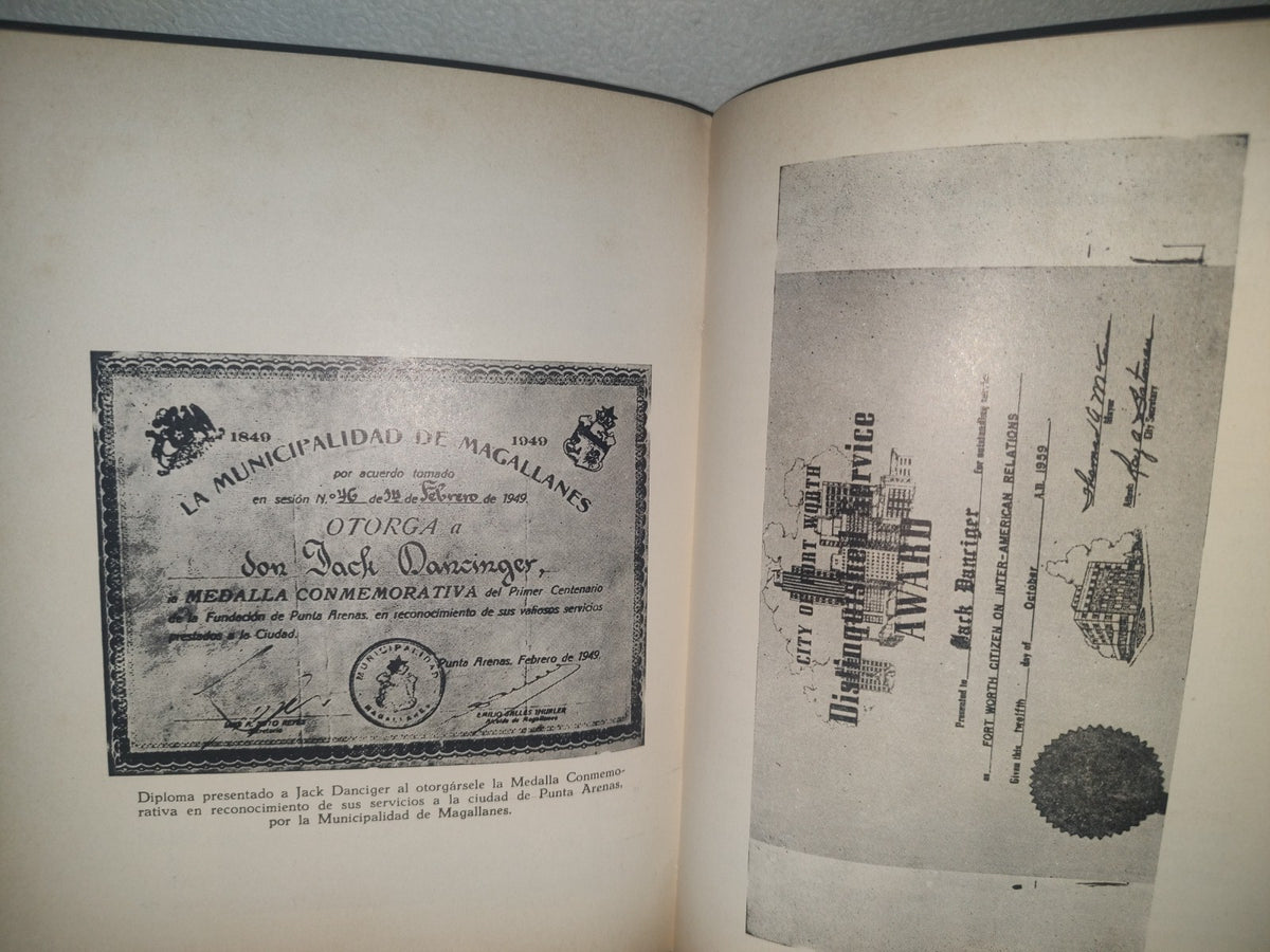 23- Jack Danciger. Su Vida Y Su Obra - General Richkarday - 1961 - Firmado