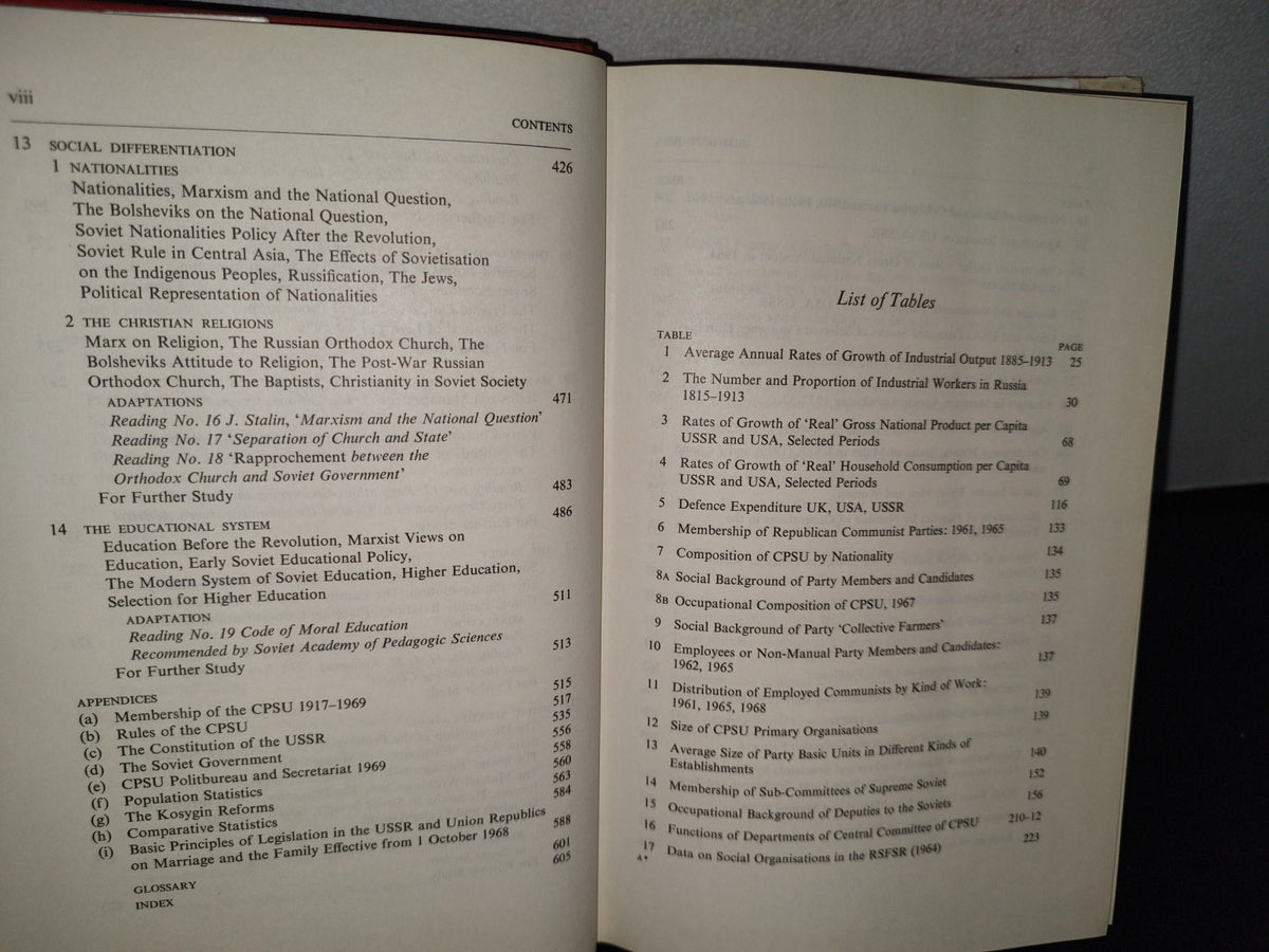 74- Politics And Society In The Urss - David Lane - 1970