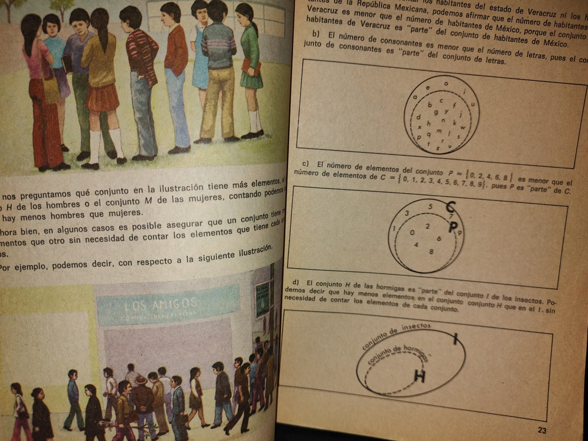 209- Primer Grado. Matemáticas Sep. Primera Parte. C.E.C.S.A. - Primera Edición 1974