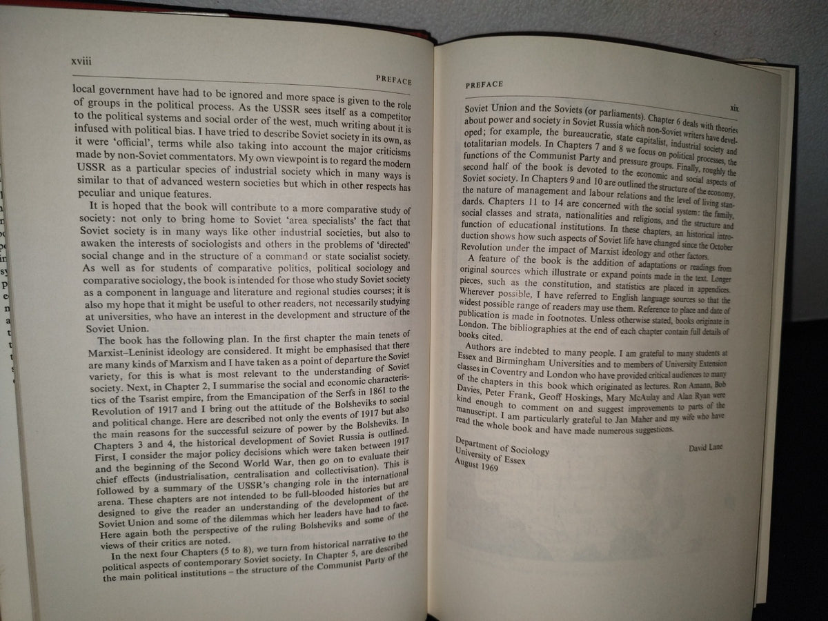 74- Politics And Society In The Urss - David Lane - 1970