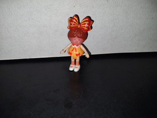 A3- Niña De Juguete De Plástico Articulada - 90'S