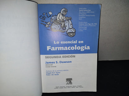 201- Lo Esencial En Farmacología - Dawson, Taylor, Reide. Cursos Crash. Elsevier